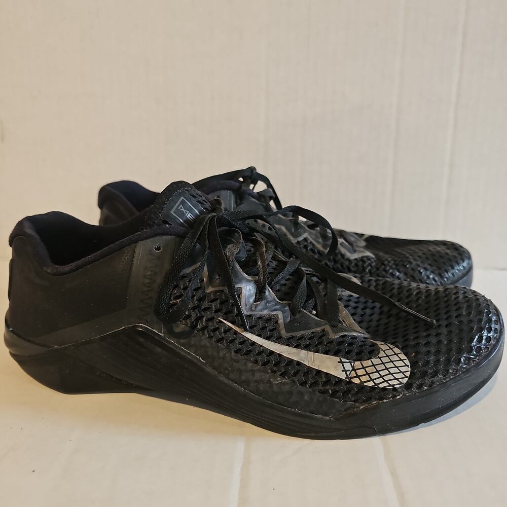 Nike Metcon 6 Black Anthracite Training Shoes Mens Size 9.5 CK9388-001 Black